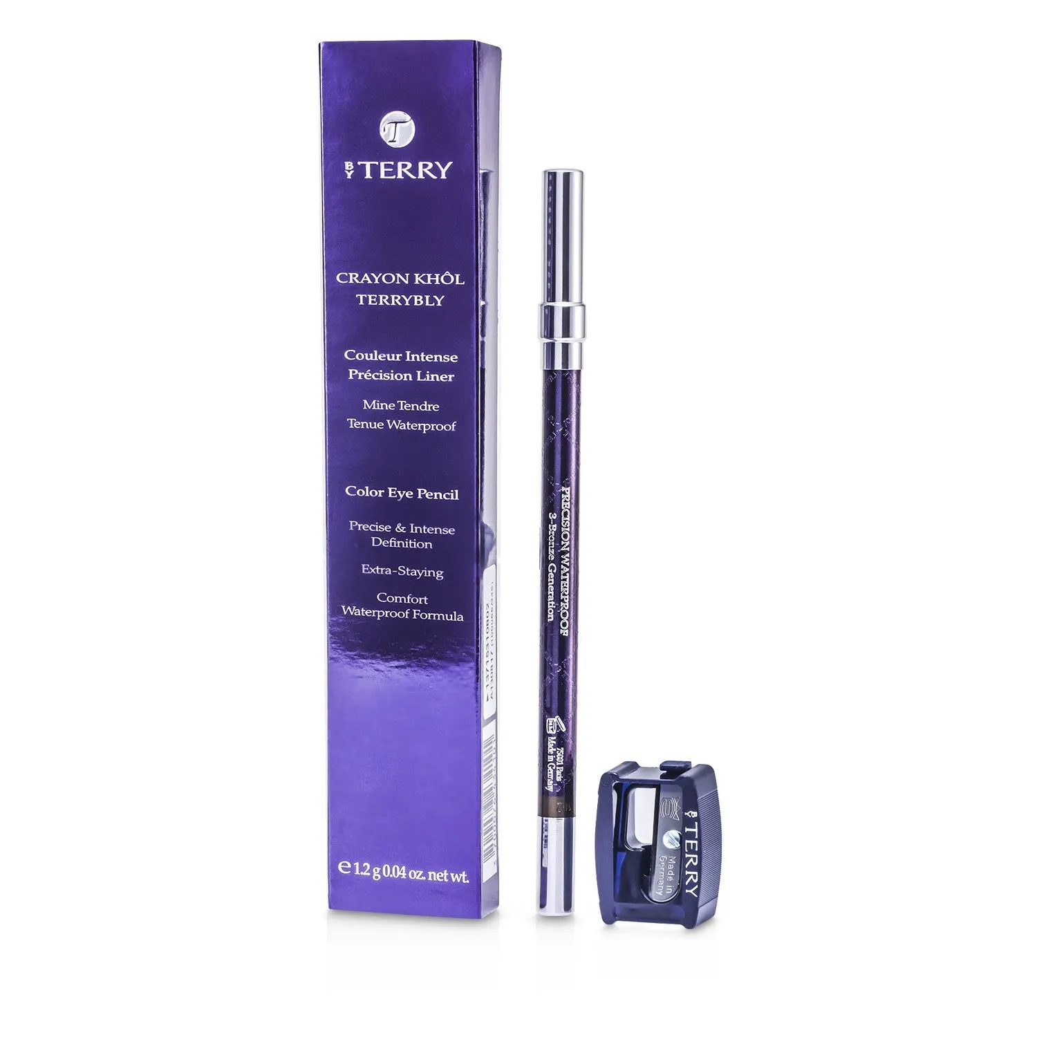 By Terry Crayon Khol Terrybly Color Eye Pencil (Waterproof Formula) - # 1 Black Print  1.2g/0.04oz