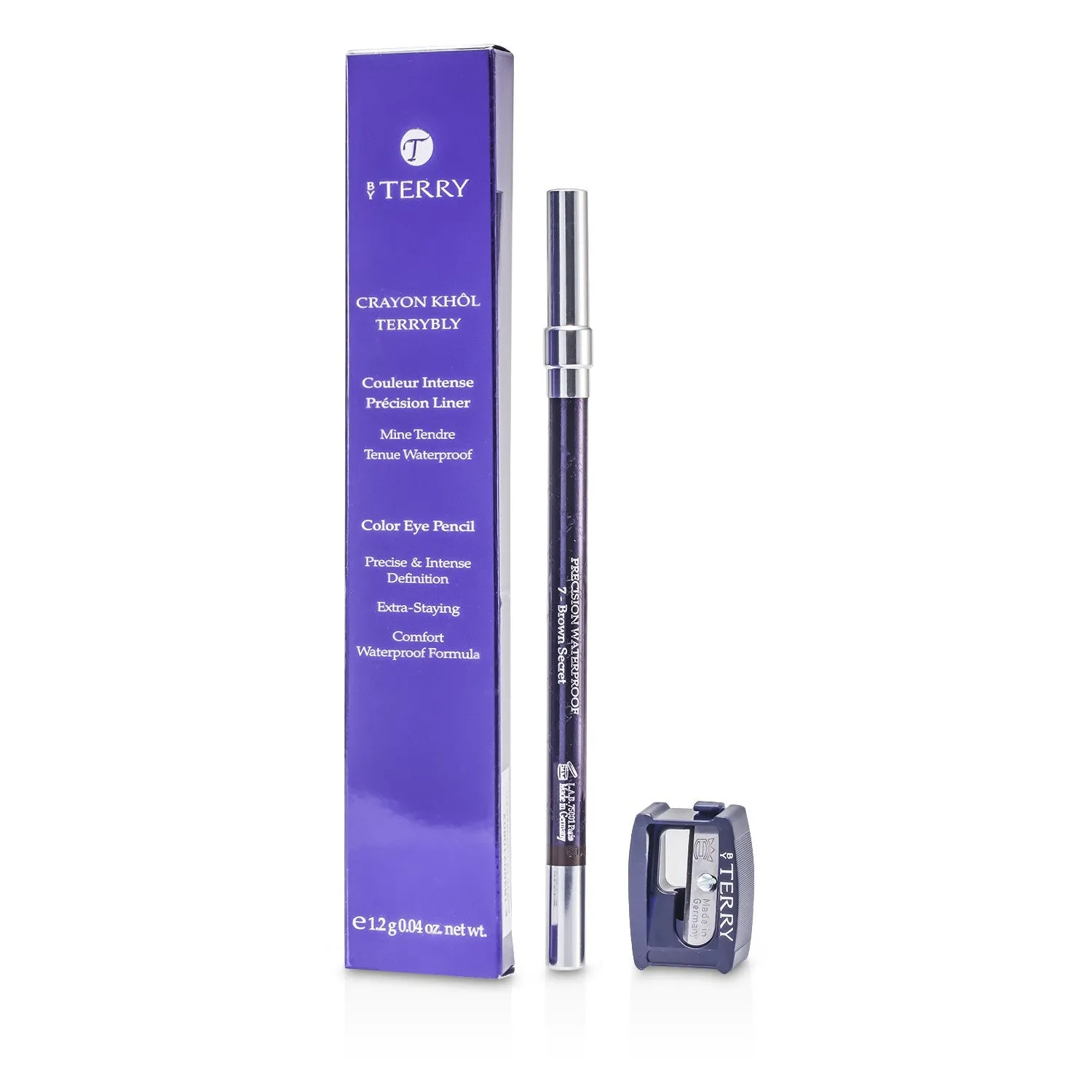 By Terry Crayon Khol Terrybly Color Eye Pencil (Waterproof Formula) - # 1 Black Print  1.2g/0.04oz