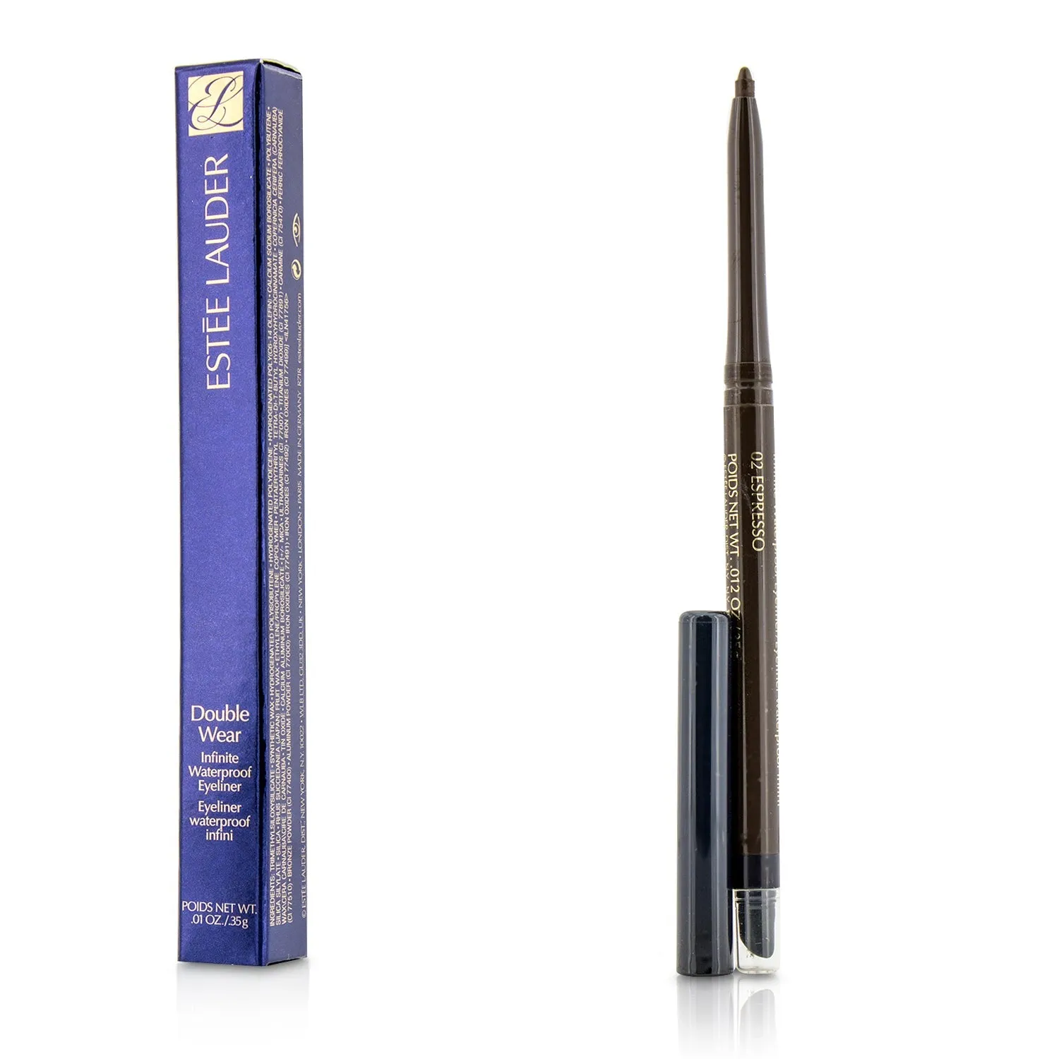 Estee Lauder Double Wear Infinite Waterproof Eyeliner - # 02 Expresso  0.35g/0.012oz