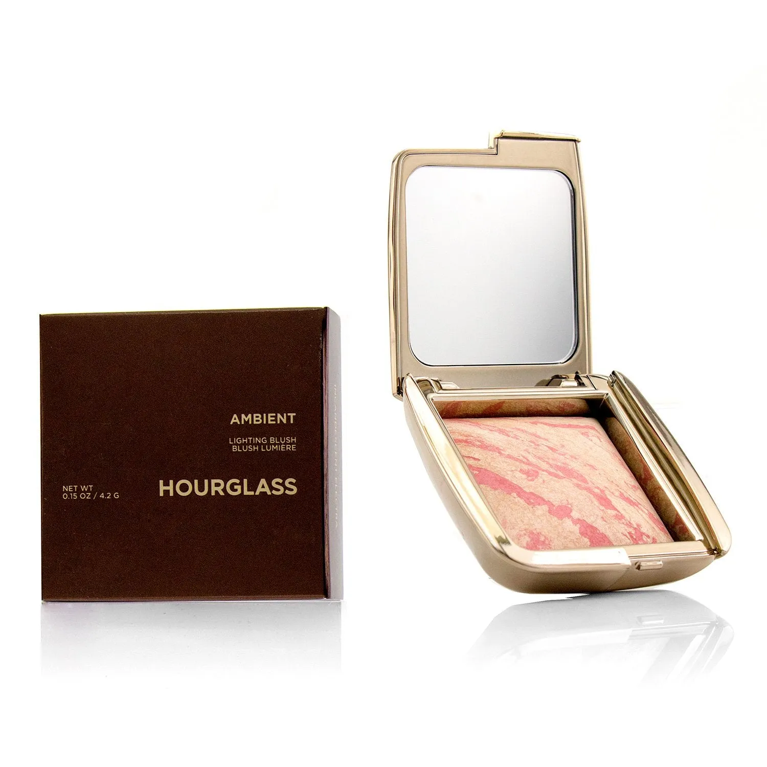 HourGlass Ambient Lighting Blush - # Diffused Heat  (Vibrant Poppy)  4.2g/0.15oz