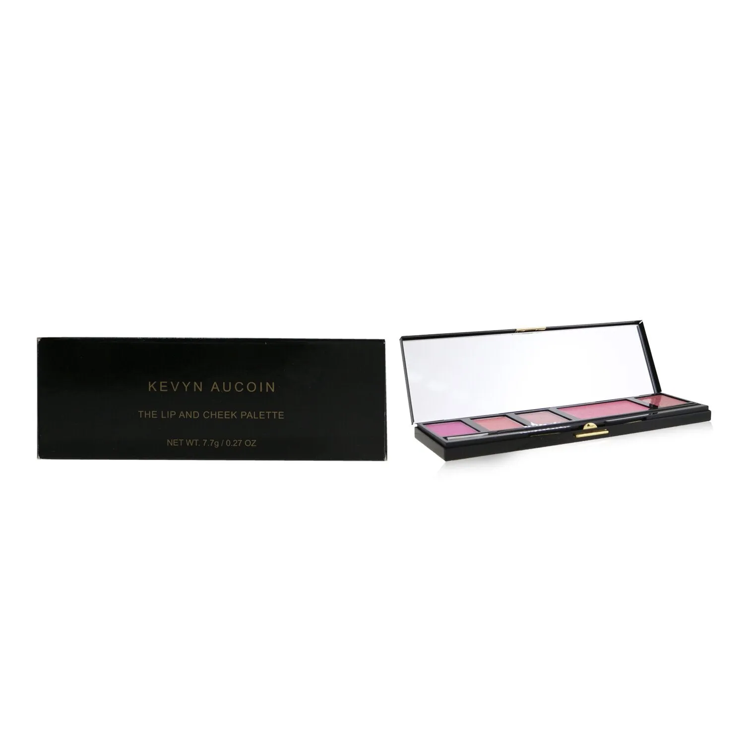 Kevyn Aucoin The Lip & Cheek Palette (3x Lipgloss. 1x Cream Blush. 1x Lipstick) - # Pink