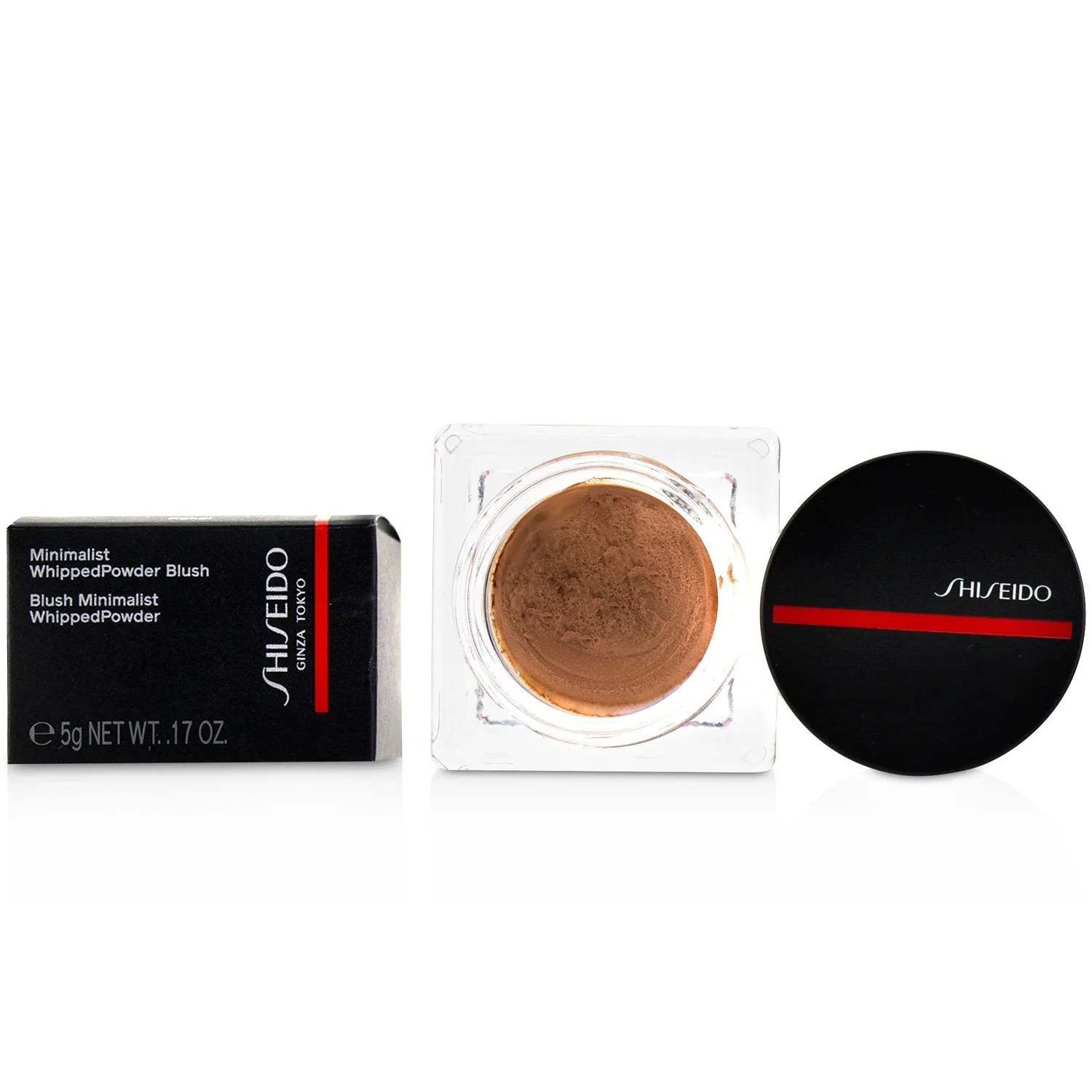 Shiseido Minimalist WhippedPowder Blush - # 06 Sayoko (Red)  5g/0.17oz