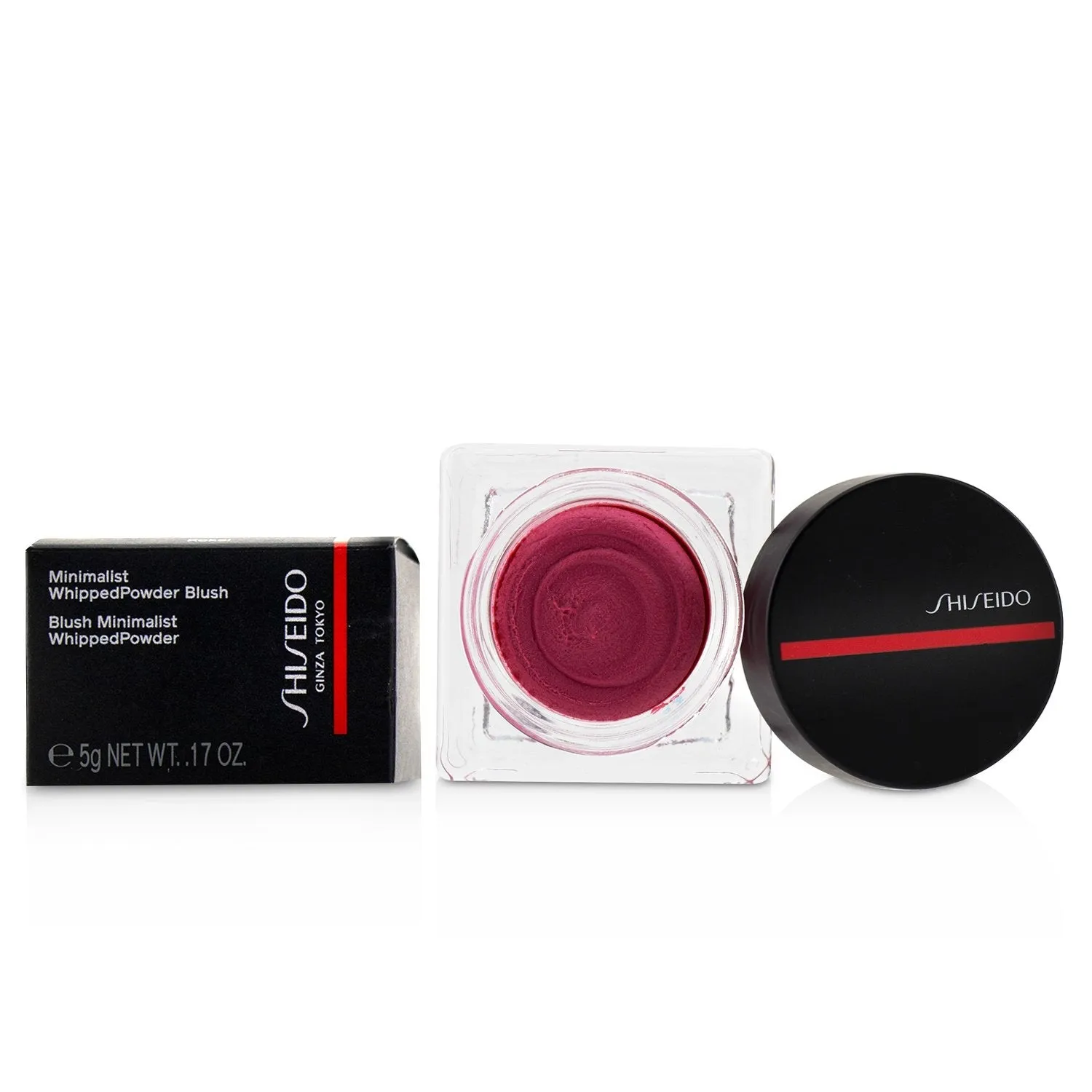 Shiseido Minimalist WhippedPowder Blush - # 06 Sayoko (Red)  5g/0.17oz