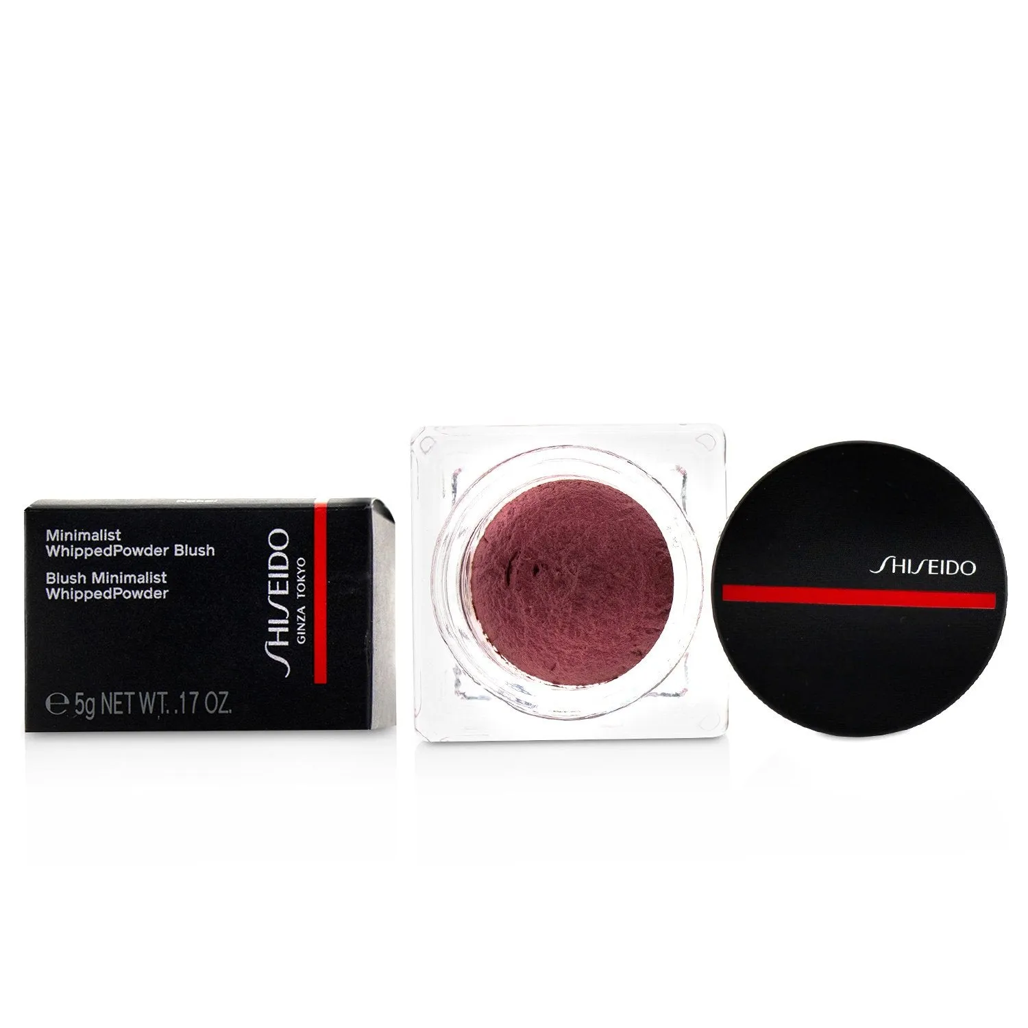 Shiseido Minimalist WhippedPowder Blush - # 06 Sayoko (Red)  5g/0.17oz