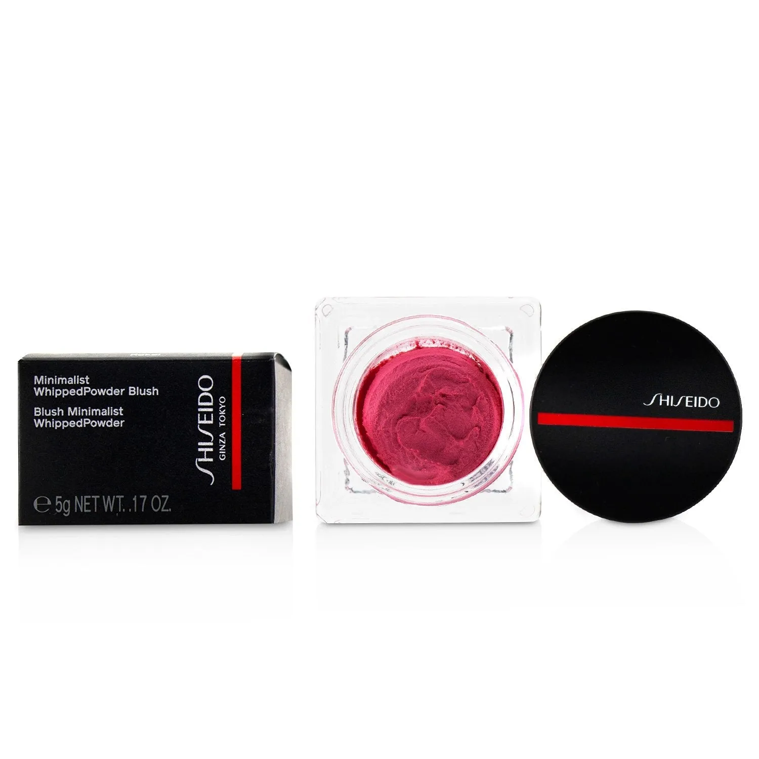 Shiseido Minimalist WhippedPowder Blush - # 06 Sayoko (Red)  5g/0.17oz