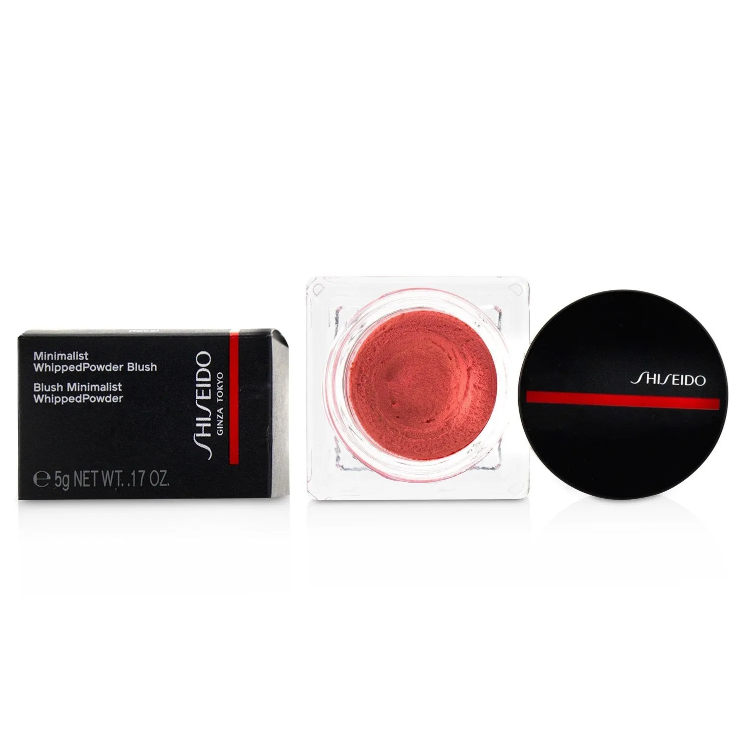Shiseido Minimalist WhippedPowder Blush - # 06 Sayoko (Red)  5g/0.17oz