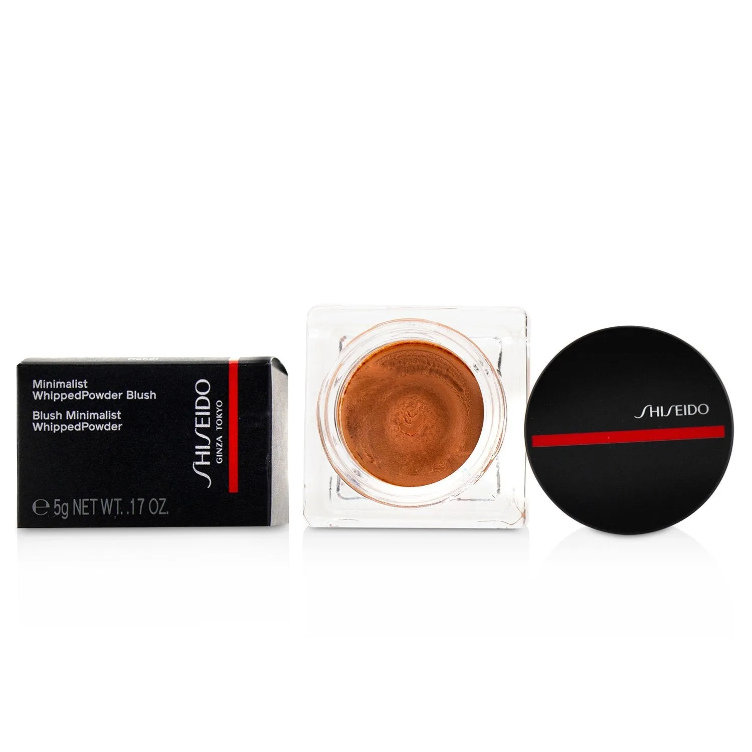 Shiseido Minimalist WhippedPowder Blush - # 06 Sayoko (Red)  5g/0.17oz
