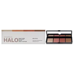 Smashbox Halo Sculpt Plus Glow Palette - Black to Cali by SmashBox for Women - 0.55 oz Makeup