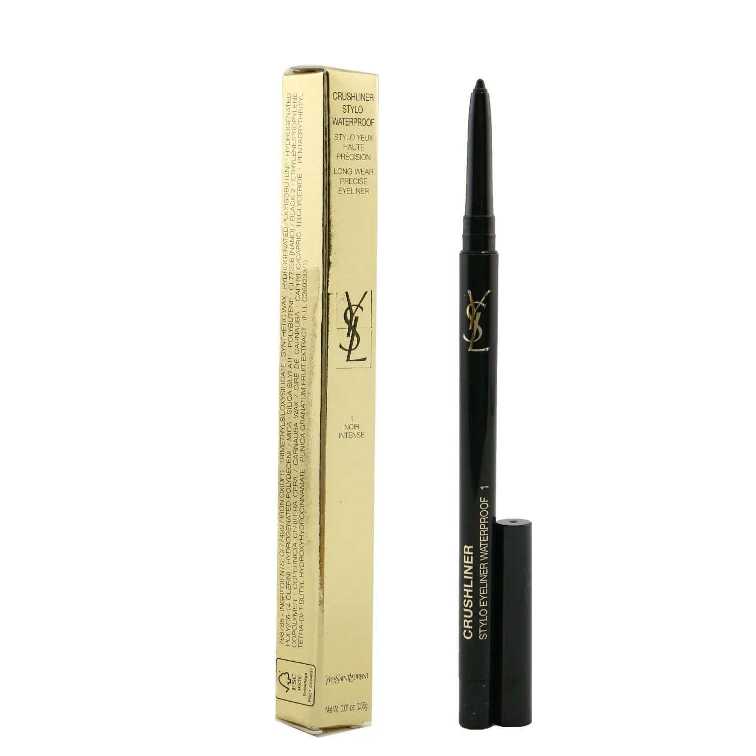 Yves Saint Laurent Crushliner Stylo Waterproof Eyeliner - # 07 Vert Imprudent  0.35g/0.01oz